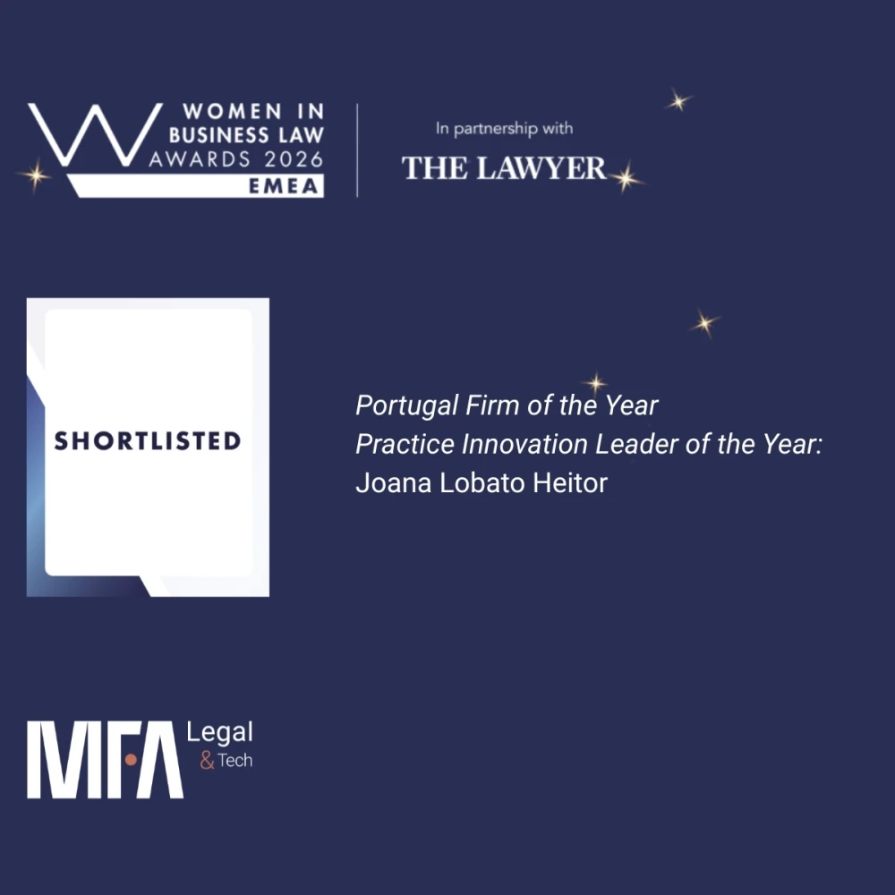 MFA Legal & Tech nos Women in Business Law Awards 2026