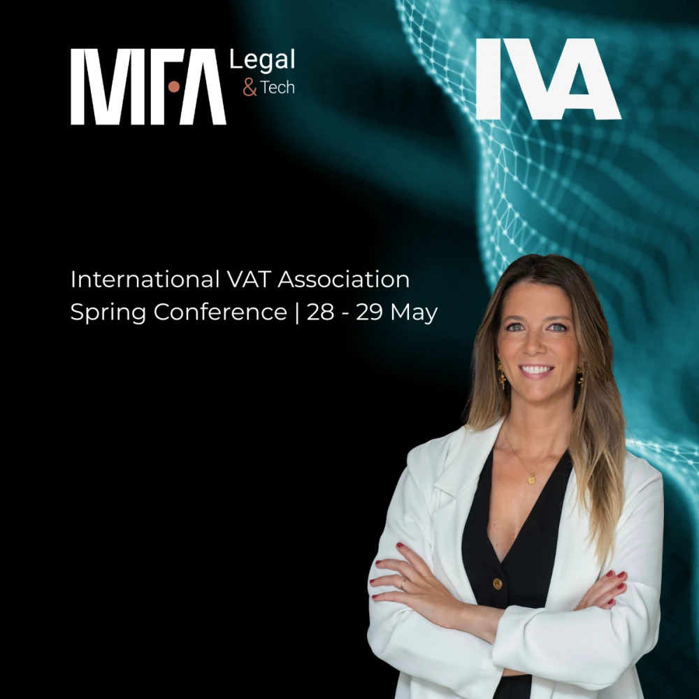 MFA Legal & Tech na Conferência de Primavera da Associação Internacional do IVA