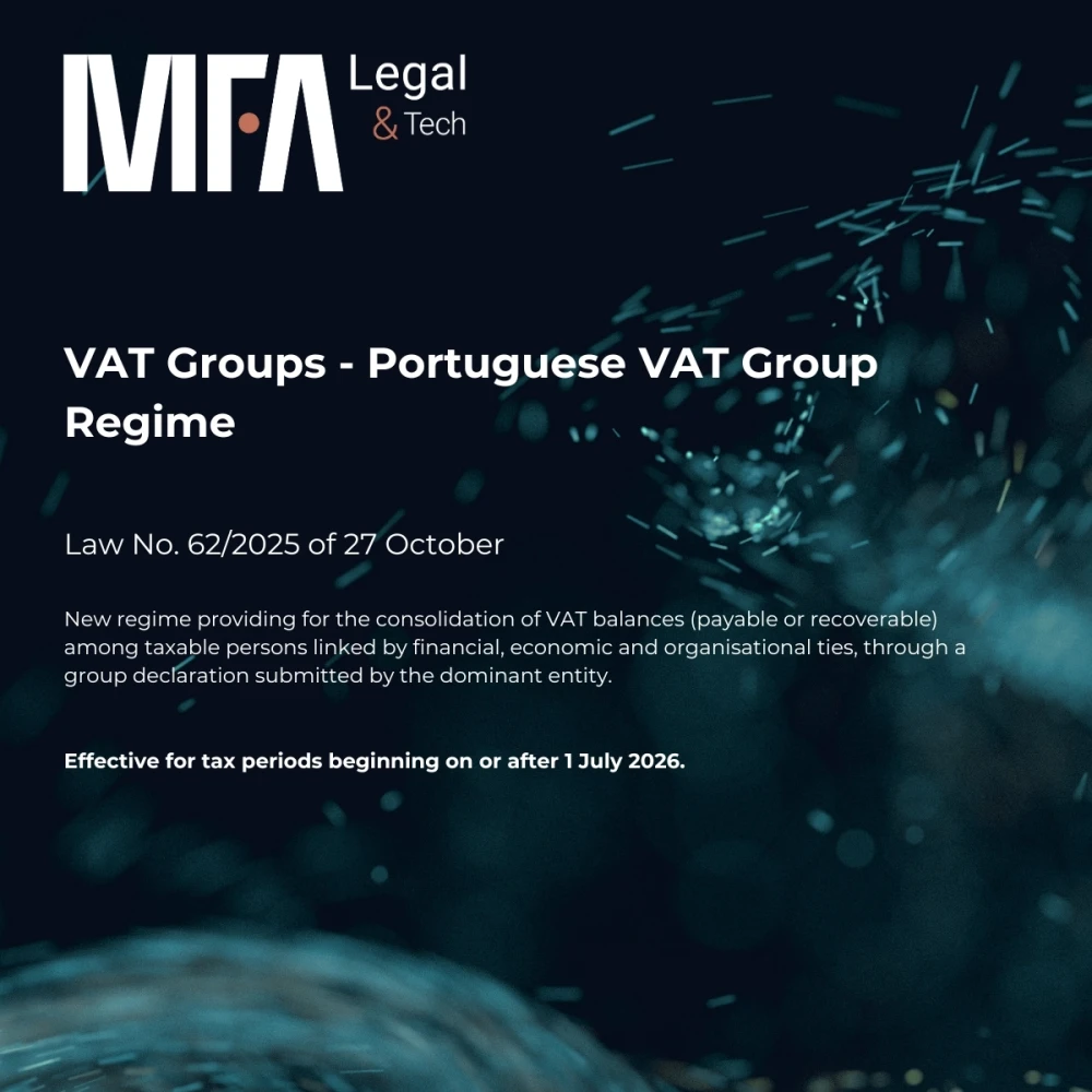 O novo regime de agrupamento para efeitos de IVA em Portugal: Lei n.º 62/2025 