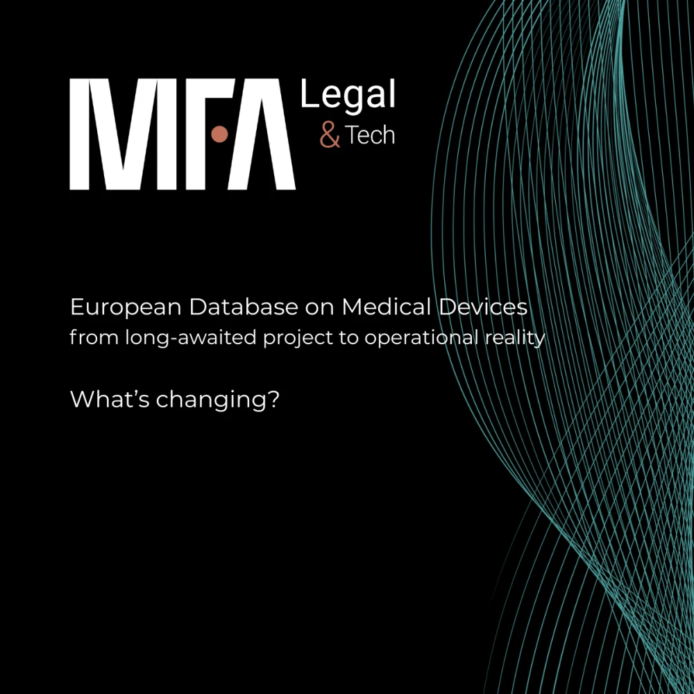 A MFA Legal & Tech analisa a nova plataforma EUDAMED e o seu impacto